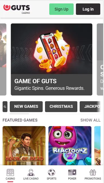Casino guts App