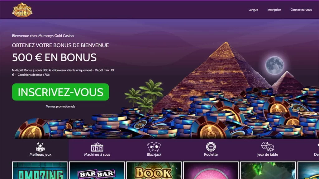 Mummys Gold Online Casino reviews
