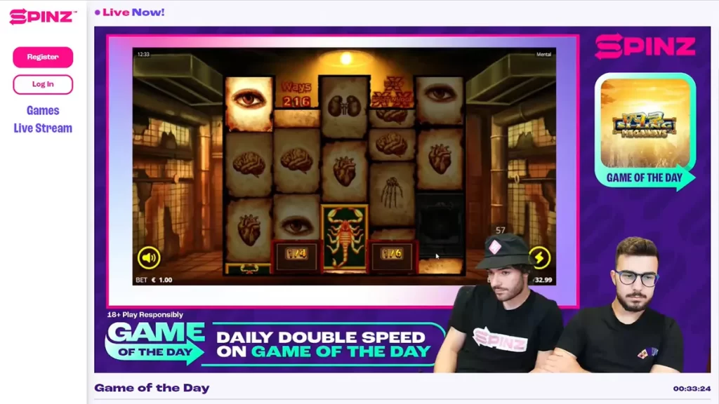 Spinz Live Streaming