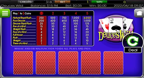 video poker